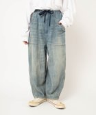 【アールエヌエーエヌ/RNA-N】のR4169 コックさんのアトリエパンツ URCH 人気、トレンドファッション・服の通販 founy(ファニー) ファッション Fashion レディースファッション Fashion for Women パンツ Pants & Trousers デニム Denim, Jeans Material バルーン Balloon, Balloon Silhouette ポケット Pocket, Pocket Detail リラックス Relax, Relaxed Fit thumbnail インディゴブルー|ID: prp329100004821071 ipo3291000000035035994