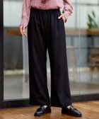 【リフレクト/Reflect】の【ウエスト総ゴム/セットアップ可】フルレングスストレートパンツ 人気、トレンドファッション・服の通販 founy(ファニー) ファッション Fashion レディースファッション Fashion for Women セットアップ Matching Sets レディースパンツ・ボトムス Pants & Trousers / Bottoms ギャザー Gathered, Ruffled ストレッチ Stretch, Stretchy Fabric ストレート Straight, Straight Cut スマート Smart, Elegant セットアップ Set-Up, Coordinated Outfit ポケット Pocket, Pocket Detail thumbnail ブラック|ID: prp329100004821074 ipo3291000000035036037