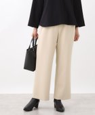 【リフレクト/Reflect】の【ウエスト総ゴム/セットアップ可】フルレングスストレートパンツ 人気、トレンドファッション・服の通販 founy(ファニー) ファッション Fashion レディースファッション Fashion for Women セットアップ Matching Sets レディースパンツ・ボトムス Pants & Trousers / Bottoms ギャザー Gathered, Ruffled ストレッチ Stretch, Stretchy Fabric ストレート Straight, Straight Cut スマート Smart, Elegant セットアップ Set-Up, Coordinated Outfit ポケット Pocket, Pocket Detail thumbnail ベージュ|ID: prp329100004821074 ipo3291000000035036038