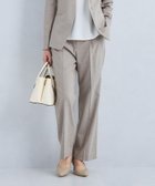 【ユナイテッドアローズ/UNITED ARROWS】のカチリラ ストレート パンツ -ウォッシャブル・ストレッチ・防シワ- 人気、トレンドファッション・服の通販 founy(ファニー) ファッション Fashion レディースファッション Fashion for Women パンツ Pants & Trousers 春 Spring キュプラ Cupro, Eco Fabric ジャケット Jacket, Outerwear ストレッチ Stretch, Stretchy Fabric ストレート Straight, Straight Cut セットアップ Set-Up, Coordinated Outfit センター Center, Center Line ダブル Double, Double-Breasted 定番 Standard, Basic Item リラックス Relax, Relaxed Fit 冬 Winter / This Winter アウトレット Outlet / Clearance おすすめ Recommended / Our Picks エレガント 上品 Elegant ビジネス 仕事 通勤 Business / Work / Commuting thumbnail BEIGE|ID: prp329100004821075 ipo3291000000035036077