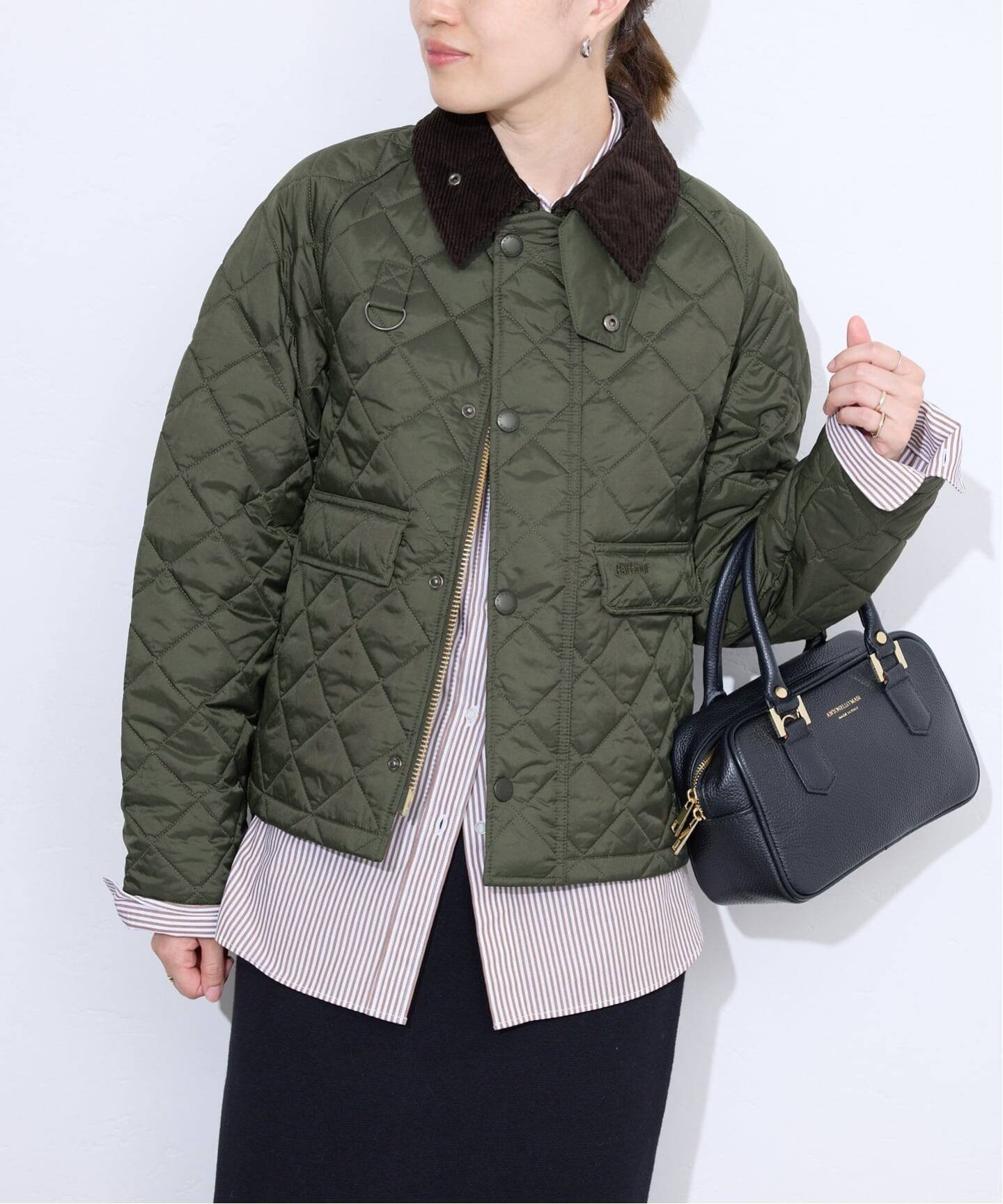 【スローブ イエナ/SLOBE IENA】のBarbour/バブアー SPEY QUILTED JACKET MQU18020L71 インテリア・キッズ・メンズ・レディースファッション・服の通販 founy(ファニー) 　ファッション　Fashion　レディースファッション　Fashion for Women　アウター　Coat / Outerwear Collection　レディースジャケット・軽アウター　Jackets　アウトドア　Outdoor Clothing　キルト　Quilt, Quilted Fabric　コンパクト　Compact, Small Size　ジャケット　Jacket, Outerwear　スマート　Smart, Elegant　ダイヤモンド　Diamond, Brilliant Cut　定番　Standard, Basic Item　人気　Popular, Best Seller　カーキ|ID: prp329100004821076 ipo3291000000035036116