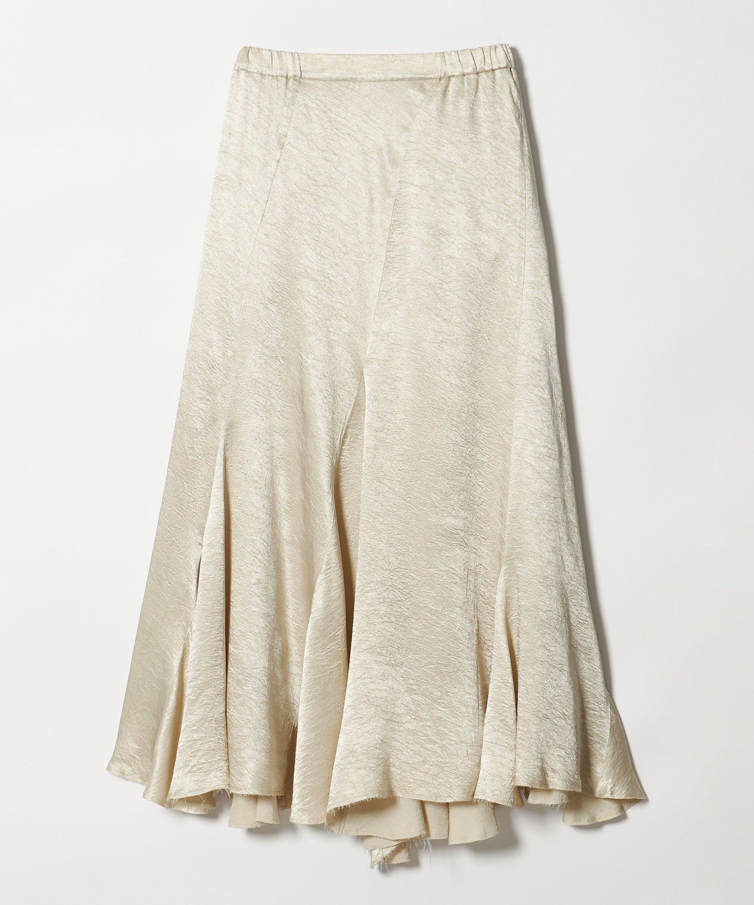 【ユナイテッドアローズ/UNITED ARROWS】の【別注】 GREYCHORD for conte ギャザー フレアスカート インテリア・キッズ・メンズ・レディースファッション・服の通販 founy(ファニー) 　ファッション　Fashion　レディースファッション　Fashion for Women　スカート　Skirts　Aライン・フレアスカート　A-Line & Flared Skirts　ギャザー　Gathered, Ruffled　サテン　Satin, Glossy Fabric　ドレープ　Drape, Draping Fabric　フレア　Flare, Flared　別注　Limited Edition, Custom Order　2022年　2022　2022 春夏 S/S　Spring/Summer 2022 SS22　エレガント 上品　Elegant　OFF WHITE|ID: prp329100004821083 ipo3291000000035036177