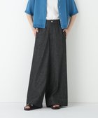 【ヒューマンウーマン/HUMAN WOMAN】のライトオンスデニムツイストバギーパンツ 人気、トレンドファッション・服の通販 founy(ファニー) ファッション Fashion レディースファッション Fashion for Women パンツ Pants & Trousers おすすめ Recommended / Our Picks スタンダード Standard, Basic セットアップ Set-Up, Coordinated Outfit ツイスト Tweed, Tweed Fabric デニム Denim, Jeans Material thumbnail ブラックシャンブレー|ID: prp329100004821095 ipo3291000000035036327