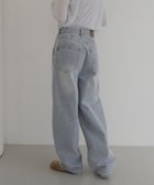 【ヘラム/hellam】のアシメカーブデニムパンツ 人気、トレンドファッション・服の通販 founy(ファニー) ファッション Fashion レディースファッション Fashion for Women パンツ Pants & Trousers デニムパンツ・ジーンズ・美脚デニム Denim Jeans & Pants デニム Denim, Jeans Material thumbnail ライトブルー|ID: prp329100004821097 ipo3291000000035036334