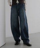 【ヘラム/hellam】のアシメカーブデニムパンツ 人気、トレンドファッション・服の通販 founy(ファニー) ファッション Fashion レディースファッション Fashion for Women パンツ Pants & Trousers デニムパンツ・ジーンズ・美脚デニム Denim Jeans & Pants デニム Denim, Jeans Material thumbnail ブルー|ID: prp329100004821097 ipo3291000000035036335