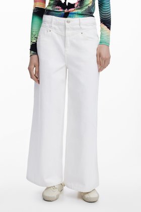 【デシグアル/Desigual】のNUEVA JERSEYJV デニムロングパンツ 人気、トレンドファッション・服の通販 founy(ファニー) ファッション Fashion レディースファッション Fashion for Women パンツ Pants & Trousers カラフル Colorful Design シューズ Shoes, Footwear デニム Denim, Jeans Material パターン Pattern, Design Print パッチワーク Patchwork, Mixed Fabric プリント Print, Printed Pattern メンズ Men's, Menswear |ID:prp329100004821100