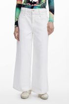 【デシグアル/Desigual】のNUEVA JERSEYJV デニムロングパンツ 人気、トレンドファッション・服の通販 founy(ファニー) ファッション Fashion レディースファッション Fashion for Women パンツ Pants & Trousers カラフル Colorful Design シューズ Shoes, Footwear デニム Denim, Jeans Material パターン Pattern, Design Print パッチワーク Patchwork, Mixed Fabric プリント Print, Printed Pattern メンズ Men's, Menswear thumbnail ホワイト/1000|ID: prp329100004821100 ipo3291000000035036351