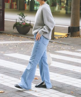 【ビームス ウイメン/BEAMS】のupper hights * Demi-Luxe BEAMS / 別注 THE DYLAN デニムパンツ 人気、トレンドファッション・服の通販 founy(ファニー) ファッション Fashion レディースファッション Fashion for Women パンツ Pants & Trousers デニムパンツ・ジーンズ・美脚デニム Denim Jeans & Pants ストレッチ Stretch, Stretchy Fabric スリット Slit, Slit Detail デニム Denim, Jeans Material 別注 Limited Edition, Custom Order おすすめ Recommended / Our Picks |ID:prp329100004821102