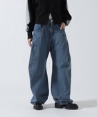 【ビーセカンド/B'2nd】のKnuth Marf(クヌースマーフ)tuck design denim pants 人気、トレンドファッション・服の通販 founy(ファニー) ファッション Fashion レディースファッション Fashion for Women パンツ Pants & Trousers デニムパンツ・ジーンズ・美脚デニム Denim Jeans & Pants アクセサリー Fashion Accessories クッション Cushion, Throw Pillow コンパクト Compact, Small Size 今季 This Season, Current Season トレンド Trend, Trending Now ドレープ Drape, Draping Fabric バランス Balance, Style Balance バルーン Balloon, Balloon Silhouette フォルム Silhouette, Form ワイド Wide, Wide Fit ワーク Workwear, Utility Style thumbnail ブルー|ID: prp329100004821112 ipo3291000000035036524