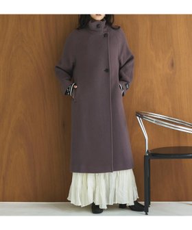 【ドゥ アルシーヴ/Doux archives】のスタンドカラーコート 人気、トレンドファッション・服の通販 founy(ファニー) ファッション Fashion レディースファッション Fashion for Women アウター Coat / Outerwear Collection コート・ロングコート・ピーコート Long Coats, Peacoats & More スタンド Stand Collar, Upright Stand チェスター Chester, Chester Coat 定番 Standard, Basic Item 人気 Popular, Best Seller フォーマル Formal, Dressy ビジネス 仕事 通勤 Business / Work / Commuting |ID:prp329100004821115