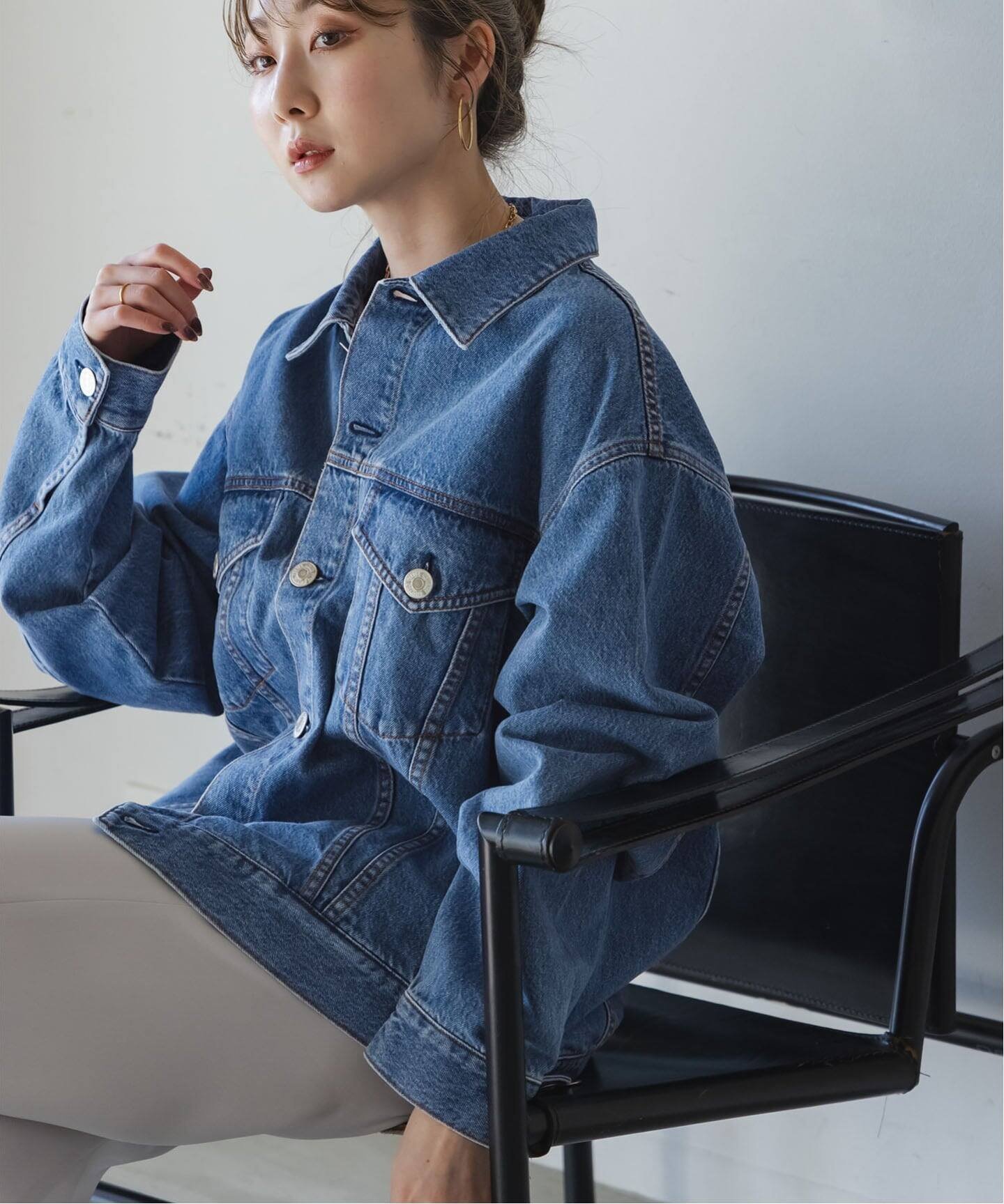 【ノーブル / スピック&スパン/NOBLE / Spick & Span】の《 ・NOBLE別注カラー》NEED by heritage/ニードバイ ヘリテージ JOHN インテリア・キッズ・メンズ・レディースファッション・服の通販 founy(ファニー) 　ファッション　Fashion　レディースファッション　Fashion for Women　ジャケット　Jacket, Outerwear　タイトスカート　Pencil Skirt, Tight Skirt　ダメージ　Distressed, Destroyed　デニム　Denim, Jeans Material　バランス　Balance, Style Balance　人気　Popular, Best Seller　別注　Limited Edition, Custom Order　ブルー A|ID: prp329100004821132 ipo3291000000035036793