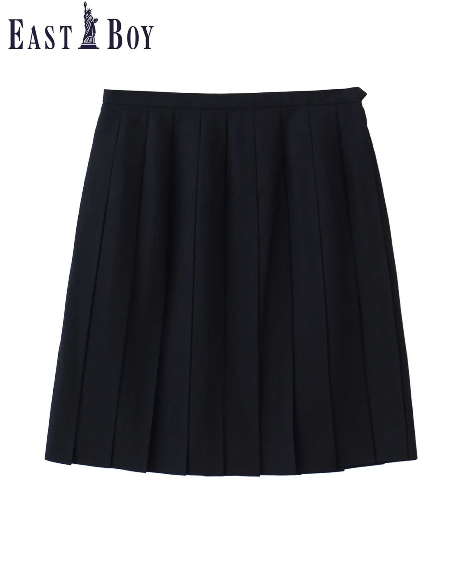【イーストボーイ/EASTBOY】のスカート 無地 48cm丈 ウォッシャブル 女子 制服 学生服 中学生 高校生 スクール 人気、トレンドファッション・服の通販 founy(ファニー) 　ファッション　Fashion　レディースファッション　Fashion for Women　スカート　Skirts　ウォッシャブル　Machine Washable　タンブラー　Tumbler, Travel Mug　プリーツ　Pleats, Pleated　ポケット　Pocket, Pocket Detail　無地　Plain, Solid Color　おすすめ　Recommended / Our Picks　 other-1|ID: prp329100004821142 ipo3291000000035036906