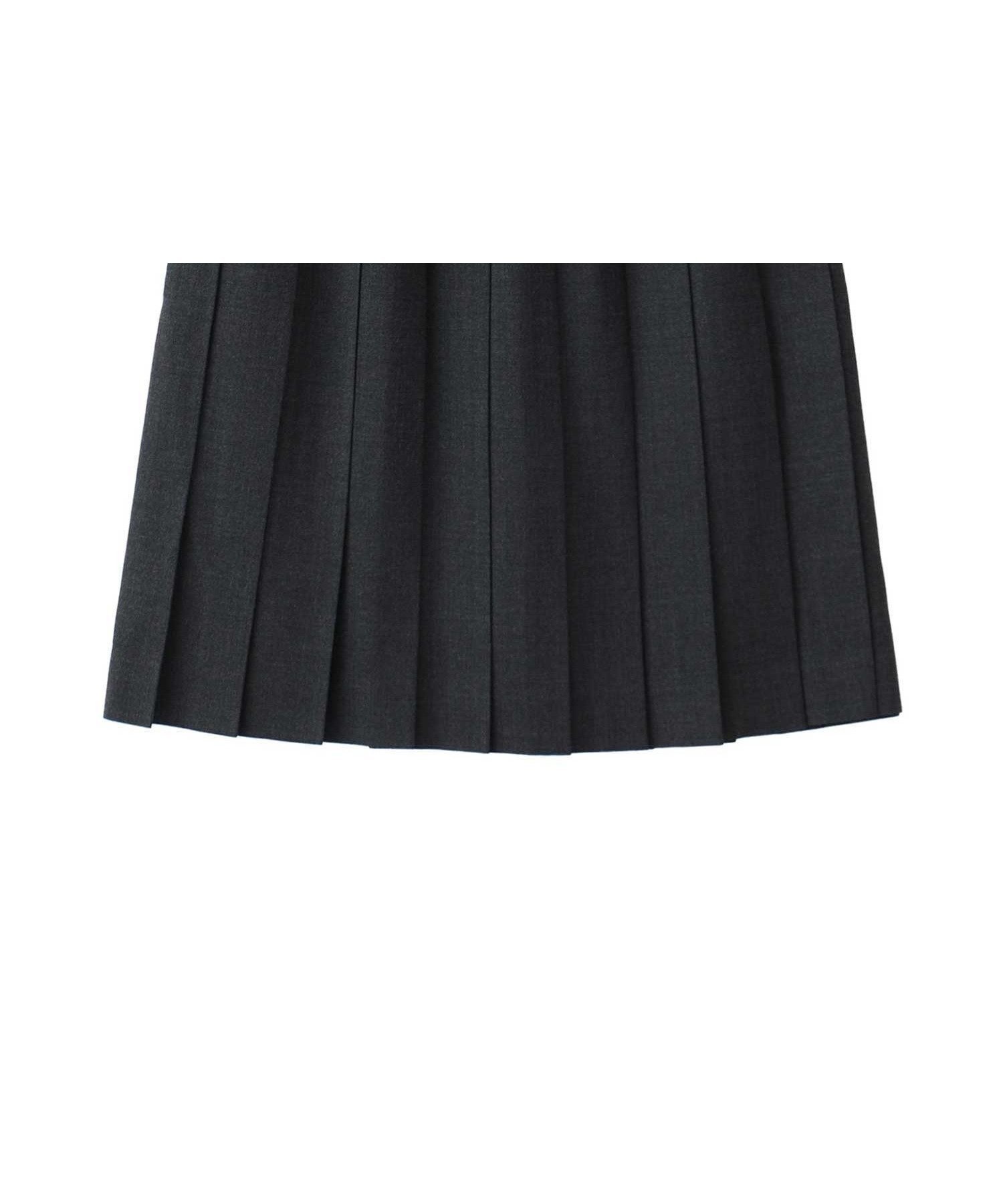【イーストボーイ/EASTBOY】のスカート 無地 48cm丈 ウォッシャブル 女子 制服 学生服 中学生 高校生 スクール インテリア・キッズ・メンズ・レディースファッション・服の通販 founy(ファニー) 　ファッション　Fashion　レディースファッション　Fashion for Women　スカート　Skirts　ウォッシャブル　Machine Washable　タンブラー　Tumbler, Travel Mug　プリーツ　Pleats, Pleated　ポケット　Pocket, Pocket Detail　無地　Plain, Solid Color　おすすめ　Recommended / Our Picks　チャコール|ID: prp329100004821142 ipo3291000000035036909