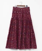 【アミナコレクション/Amina Collection】の【チャイハネ】ブライド刺繍ロングスカート 人気、トレンドファッション・服の通販 founy(ファニー) ファッション Fashion レディースファッション Fashion for Women スカート Skirts ロングスカート Long Skirts / Maxi & Midi Skirts インド Indian Textile ベロア Velour, Soft Velvet ロング Long, Long-Length thumbnail ピンク|ID: prp329100004821144 ipo3291000000035036937