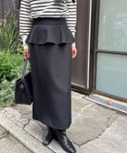 【ノーリーズ/NOLLEY'S】のウォッシャブルペプラムタイトミディスカート 人気、トレンドファッション・服の通販 founy(ファニー) ファッション Fashion レディースファッション Fashion for Women スカート Skirts 2025年 2025 2025-2026秋冬・A/W Autumn/Winter 2025–26 AW25–26 おすすめ Recommended / Our Picks シューズ Shoes, Footwear ペプラム Peplum, Flared Hem thumbnail ブラック|ID: prp329100004821157 ipo3291000000035037055