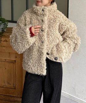 【ゼヴォン/Thevon】のプードルファーミドルジャケット 人気、トレンドファッション・服の通販 founy(ファニー) ファッション Fashion レディースファッション Fashion for Women アウター Coat / Outerwear Collection レディースジャケット・軽アウター Jackets 秋 Autumn ジャケット Jacket, Outerwear スラックス Slacks, Dress Pants タイトスカート Pencil Skirt, Tight Skirt トレンド Trend, Trending Now ポケット Pocket, Pocket Detail ミドル Middle Length, Mid Height 冬 Winter / This Winter 再入荷 Restock / Back in Stock おすすめ Recommended / Our Picks エレガント 上品 Elegant 2025年 2025 2025-2026秋冬・A/W Autumn/Winter 2025–26 AW25–26 |ID:prp329100004821161