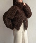 【ゼヴォン/Thevon】のプードルファーミドルジャケット 人気、トレンドファッション・服の通販 founy(ファニー) ファッション Fashion レディースファッション Fashion for Women アウター Coat / Outerwear Collection レディースジャケット・軽アウター Jackets 秋 Autumn ジャケット Jacket, Outerwear スラックス Slacks, Dress Pants タイトスカート Pencil Skirt, Tight Skirt トレンド Trend, Trending Now ポケット Pocket, Pocket Detail ミドル Middle Length, Mid Height 冬 Winter / This Winter 再入荷 Restock / Back in Stock おすすめ Recommended / Our Picks エレガント 上品 Elegant 2025年 2025 2025-2026秋冬・A/W Autumn/Winter 2025–26 AW25–26 thumbnail ブラウン|ID: prp329100004821161 ipo3291000000035037088