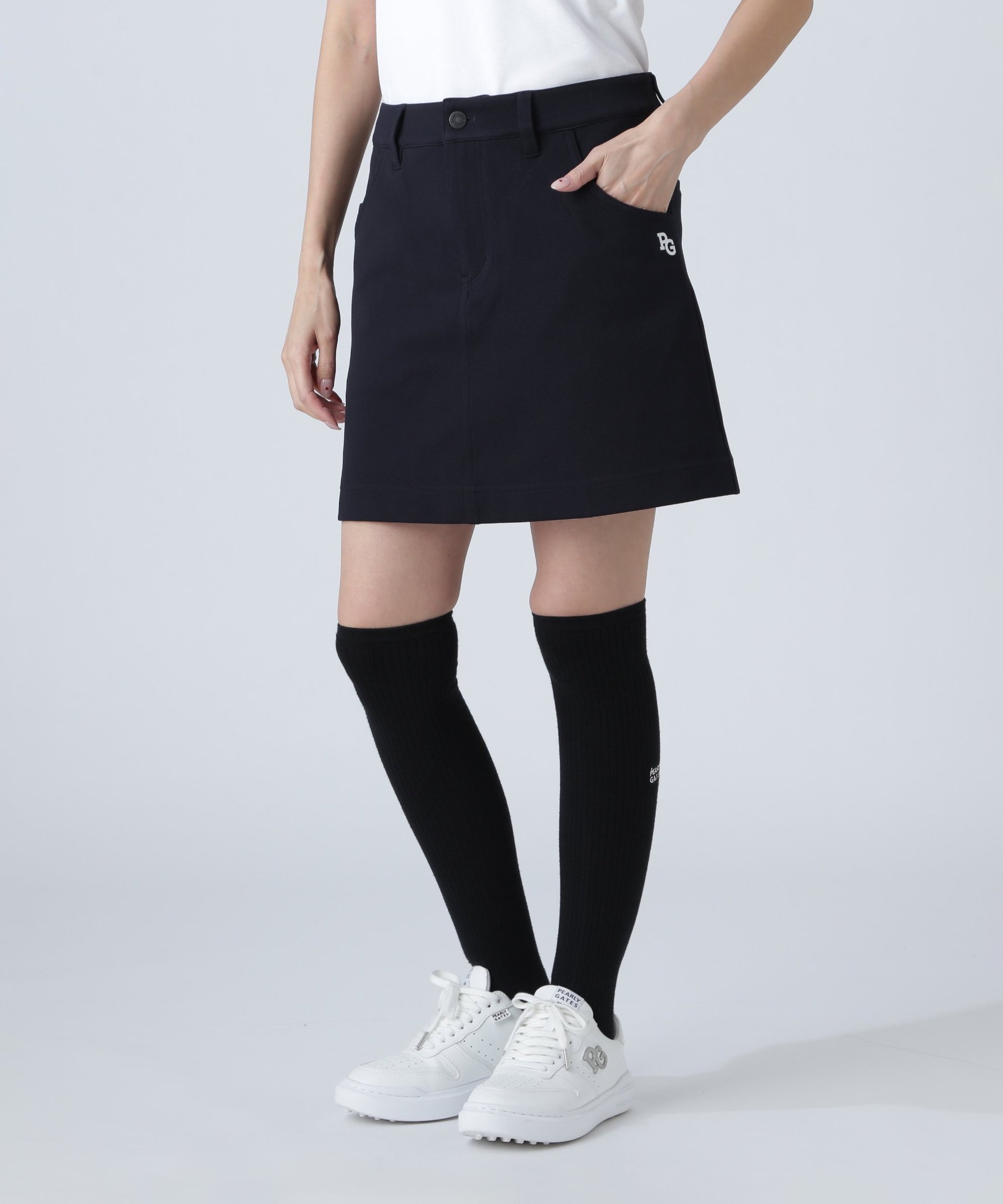 【パーリーゲイツ/PEARLY GATES】のテックスブリッドジャージー5ポケットスカート 人気、トレンドファッション・服の通販 founy(ファニー) 　ファッション　Fashion　レディースファッション　Fashion for Women　スカート　Skirts　ゴルフ　Golf　フィット　Fit, Slim Fit　ポケット　Pocket, Pocket Detail　軽量　Lightweight, Ultra Light　 other-1|ID: prp329100004821170 ipo3291000000035037149