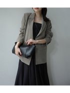 【アニュアンス/anuans】のメッシュダブルジャケット 人気、トレンドファッション・服の通販 founy(ファニー) ファッション Fashion レディースファッション Fashion for Women アウター Coat / Outerwear Collection レディースジャケット・軽アウター Jackets クラシカル Classical, Vintage-Inspired ジャケット Jacket, Outerwear タンク Tank Top, Sleeveless Top バランス Balance, Style Balance フロント Front, Front Design マニッシュ Mannish, Boyish メッシュ Mesh, Net Fabric ラグジュアリー Luxury, Elegant thumbnail BEIGE|ID: prp329100004821171 ipo3291000000035037153