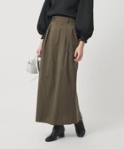 【ビューティ&ユース ユナイテッドアローズ/BEAUTY&YOUTH / UNITED ARROWS】の毛ブレンド タックロングスカート 防シワ ウォッシャブル 人気、トレンドファッション・服の通販 founy(ファニー) ファッション Fashion レディースファッション Fashion for Women スカート Skirts ロングスカート Long Skirts / Maxi & Midi Skirts ウォッシャブル Machine Washable シンプル Simple, Minimal ジャケット Jacket, Outerwear ストライプ Stripe, Striped Pattern ストレート Straight, Straight Cut ドレープ Drape, Draping Fabric フィット Fit, Slim Fit ポケット Pocket, Pocket Detail おすすめ Recommended / Our Picks thumbnail OLIVE|ID: prp329100004821172 ipo3291000000035037179