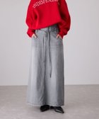 【アダム エ ロペ/ADAM ET ROPE'】のローウエストデニムスカート 人気、トレンドファッション・服の通販 founy(ファニー) ファッション Fashion レディースファッション Fashion for Women スカート Skirts デニムスカート・カジュアルスカート Denim Skirts 切替 Switching, Contrast Panel ツイル Twist, Twisted Detail デニム Denim, Jeans Material フィット Fit, Slim Fit フロント Front, Front Design ポケット Pocket, Pocket Detail ユーズド Used, Vintage-Look ヨーク Yoke, Yoke Design リラックス Relax, Relaxed Fit ルーズ Loose, Oversized ループ Loop, Loop Knit A/W・秋冬 Autumn/Winter おすすめ Recommended / Our Picks エレガント 上品 Elegant 2026年 2026 thumbnail ライトグレー(08)|ID: prp329100004821178 ipo3291000000035037281