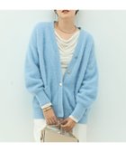 【ノーリーズ/NOLLEY'S】のカシミヤ混ヘアリーVネックカーディガン 人気、トレンドファッション・服の通販 founy(ファニー) ファッション Fashion レディースファッション Fashion for Women トップス・カットソー Cut & Sew Tops カーディガン・羽織り Layered Style Cardigans Vネックトップス V-Neck Tops / V-Cut Neckline Shirts 2025年 2025 2025-2026秋冬・A/W Autumn/Winter 2025–26 AW25–26 おすすめ Recommended / Our Picks カーディガン Cardigan, Knitwear シンプル Simple, Minimal フォックス Fox, Fox Fur ベビー Baby, Babywear メタル Metal, Metal Parts thumbnail サックス|ID: prp329100004821181 ipo3291000000035037340