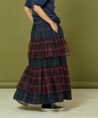 【フリークスストア/FREAK'S STORE】のチェック チュール ドッキング フリル ティアードスカート 25AW 人気、トレンドファッション・服の通販 founy(ファニー) ファッション Fashion レディースファッション Fashion for Women スカート Skirts ティアードスカート Tiered Skirts イエロー Yellow コレクション Collection, Seasonal Line チェック Check, Plaid, Tartan チュール Tulip, Tulip Motif ティアードスカート Tiered Skirt, Flounced Skirt ドッキング Docking, Mixed Material フリル Frill, Ruffle ポケット Pocket, Pocket Detail 楽ちん Easy Fit, Comfortable A/W・秋冬 Autumn/Winter 冬 Winter / This Winter 再入荷 Restock / Back in Stock おすすめ Recommended / Our Picks 2025年 2025 2025-2026秋冬・A/W Autumn/Winter 2025–26 AW25–26 thumbnail レッド|ID: prp329100004821183 ipo3291000000035037353