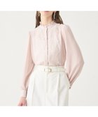 【アナイ/ANAYI】の【Eternal Line 2026】ジョーゼットレースコンビ ブラウス 人気、トレンドファッション・服の通販 founy(ファニー) ファッション Fashion レディースファッション Fashion for Women トップス・カットソー Cut & Sew Tops シャツ・ブラウス・オフィスカジュアル Elegant Blouses & Button-Ups イタリア Italy シフォン Chiffon, Lightweight Fabric ジャケット Jacket, Outerwear ジョーゼット Georgette, Semi-Sheer Fabric スマート Smart, Elegant レース Lace, Lace Fabric 再入荷 Restock / Back in Stock エレガント 上品 Elegant セレモニー Ceremony thumbnail pink|ID: prp329100004821184 ipo3291000000035037375