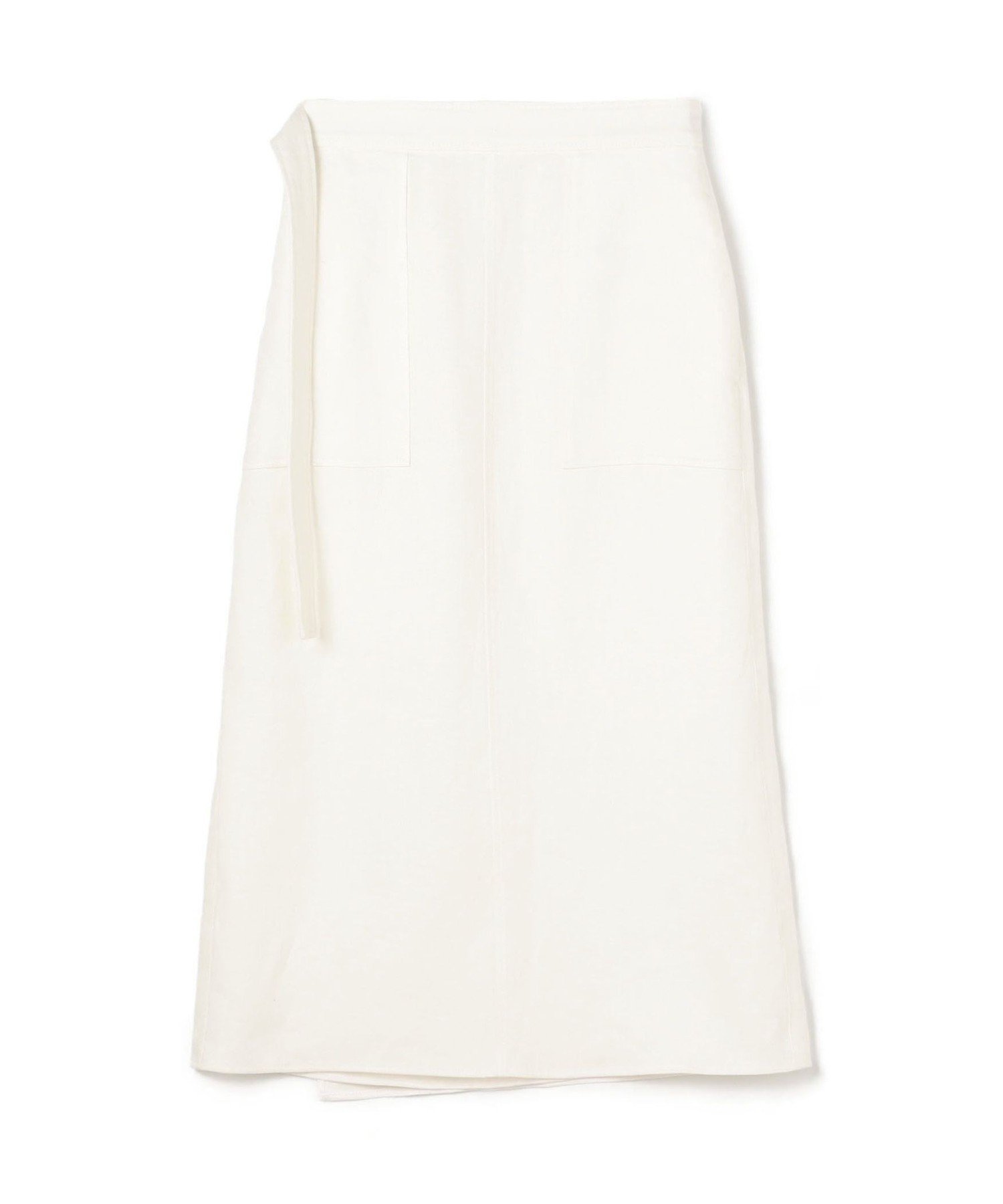 【トゥモローランド/TOMORROWLAND】のリネンツイル エプロンスカート インテリア・キッズ・メンズ・レディースファッション・服の通販 founy(ファニー) 　ファッション　Fashion　レディースファッション　Fashion for Women　スカート　Skirts　おすすめ　Recommended / Our Picks　セットアップ　Set-Up, Coordinated Outfit　リネン　Linen, Linen Fabric　リラックス　Relax, Relaxed Fit　11 ホワイト|ID: prp329100004821185 ipo3291000000035037405