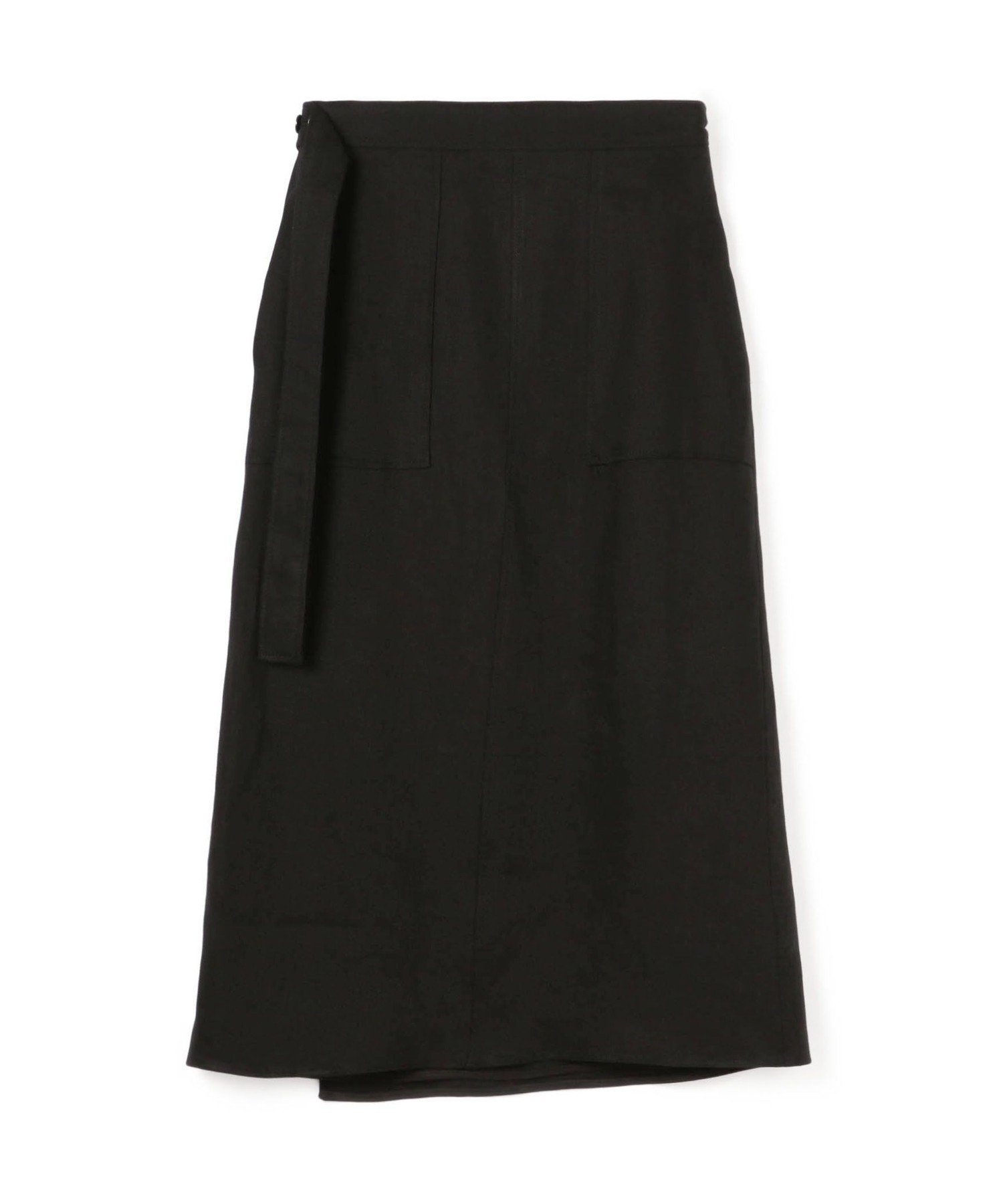 【トゥモローランド/TOMORROWLAND】のリネンツイル エプロンスカート インテリア・キッズ・メンズ・レディースファッション・服の通販 founy(ファニー) 　ファッション　Fashion　レディースファッション　Fashion for Women　スカート　Skirts　おすすめ　Recommended / Our Picks　セットアップ　Set-Up, Coordinated Outfit　リネン　Linen, Linen Fabric　リラックス　Relax, Relaxed Fit　19 ブラック|ID: prp329100004821185 ipo3291000000035037406