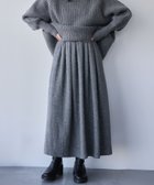 【ガール/GIRL】のラメシャギー ロング フレアスカート 人気、トレンドファッション・服の通販 founy(ファニー) ファッション Fashion レディースファッション Fashion for Women スカート Skirts Aライン・フレアスカート A-Line & Flared Skirts シンプル Simple, Minimal フレア Flare, Flared ロング Long, Long-Length A/W・秋冬 Autumn/Winter 再入荷 Restock / Back in Stock エレガント 上品 Elegant thumbnail GRY|ID: prp329100004821201 ipo3291000000035037642