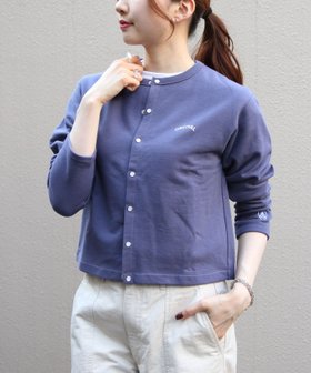 【ステップス/STEPS】のORCIVAL/FRENCH TERRY CREWNECK CARDIGAN OR-C0435 MAZ 人気、トレンドファッション・服の通販 founy(ファニー) ファッション Fashion レディースファッション Fashion for Women トップス・カットソー Cut & Sew Tops カーディガン・羽織り Layered Style Cardigans コンパクト Compact, Small Size スマート Smart, Elegant センター Center, Center Line |ID:prp329100004821202