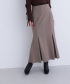 【ナチュラル ビューティー ベーシック/NATURAL BEAUTY BASIC】のステッチタックマーメイドスカート 人気、トレンドファッション・服の通販 founy(ファニー) ファッション Fashion レディースファッション Fashion for Women スカート Skirts ツイル Twist, Twisted Detail マーメイド Mermaid, Fishtail Silhouette thumbnail ブラウン2|ID: prp329100004821203 ipo3291000000035037664