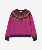 【ビショップ/Bshop】のウール ショートカーディガン WOMEN 人気、トレンドファッション・服の通販 founy(ファニー) ファッション Fashion レディースファッション Fashion for Women トップス・カットソー Cut & Sew Tops カーディガン・羽織り Layered Style Cardigans カラフル Colorful Design カーディガン Cardigan, Knitwear ショート Short, Short Length ツイード Twill, Twill Weave パターン Pattern, Design Print ベーシック Basic, Essential ミックス Mix, Mixed Style モダン Modern, Contemporary thumbnail PINK系1|ID: prp329100004821228 ipo3291000000035037967