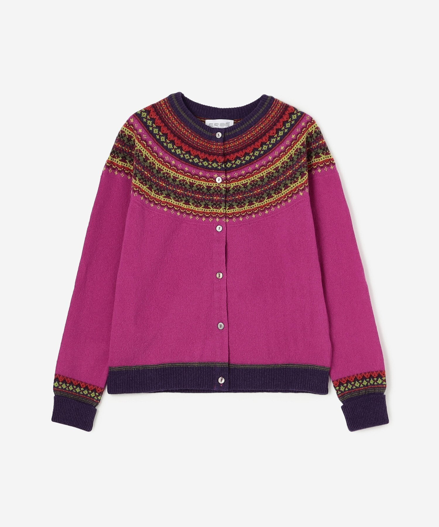 【ビショップ/Bshop】のウール ショートカーディガン WOMEN インテリア・キッズ・メンズ・レディースファッション・服の通販 founy(ファニー) 　ファッション　Fashion　レディースファッション　Fashion for Women　トップス・カットソー　Cut & Sew Tops　カーディガン・羽織り　Layered Style Cardigans　カラフル　Colorful Design　カーディガン　Cardigan, Knitwear　ショート　Short, Short Length　ツイード　Twill, Twill Weave　パターン　Pattern, Design Print　ベーシック　Basic, Essential　ミックス　Mix, Mixed Style　モダン　Modern, Contemporary　PINK系1|ID: prp329100004821228 ipo3291000000035037967