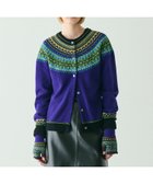 【ビショップ/Bshop】のウール ショートカーディガン WOMEN 人気、トレンドファッション・服の通販 founy(ファニー) ファッション Fashion レディースファッション Fashion for Women トップス・カットソー Cut & Sew Tops カーディガン・羽織り Layered Style Cardigans カラフル Colorful Design カーディガン Cardigan, Knitwear ショート Short, Short Length ツイード Twill, Twill Weave パターン Pattern, Design Print ベーシック Basic, Essential ミックス Mix, Mixed Style モダン Modern, Contemporary thumbnail BLUE系1|ID: prp329100004821228 ipo3291000000035037969