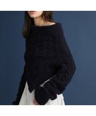 【ブリル/BRILL】の5WAY アランニット 人気、トレンドファッション・服の通販 founy(ファニー) ファッション Fashion レディースファッション Fashion for Women トップス・カットソー Cut & Sew Tops ニット Knit Tops & Sweaters エアリー Airy Texture ショート Short, Short Length ビスチェ Bustier, Corset Top thumbnail ダークネイビー89|ID: prp329100004821232 ipo3291000000035038058