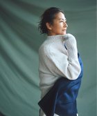 【デミルクス ビームス/Demi-Luxe BEAMS】のAK+1 / 3ゲージ ホールガーメント コクーン ニット ウールニット 人気、トレンドファッション・服の通販 founy(ファニー) ファッション Fashion レディースファッション Fashion for Women トップス・カットソー Cut & Sew Tops ニット Knit Tops & Sweaters コクーン Cocoon, Cocoon Silhouette デニム Denim, Jeans Material フィット Fit, Slim Fit フォルム Silhouette, Form ホールガーメント WholeGarment, Seamless Knit モックネック Mock Neck, Short Turtleneck リラックス Relax, Relaxed Fit ワイド Wide, Wide Fit thumbnail OYSTER|ID: prp329100004821234 ipo3291000000035038067