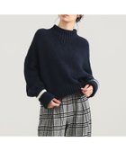 【デミルクス ビームス/Demi-Luxe BEAMS】のAK+1 / 3ゲージ ホールガーメント コクーン ニット ウールニット 人気、トレンドファッション・服の通販 founy(ファニー) ファッション Fashion レディースファッション Fashion for Women トップス・カットソー Cut & Sew Tops ニット Knit Tops & Sweaters コクーン Cocoon, Cocoon Silhouette デニム Denim, Jeans Material フィット Fit, Slim Fit フォルム Silhouette, Form ホールガーメント WholeGarment, Seamless Knit モックネック Mock Neck, Short Turtleneck リラックス Relax, Relaxed Fit ワイド Wide, Wide Fit thumbnail NAVY|ID: prp329100004821234 ipo3291000000035038068