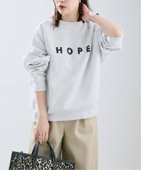 【ジャーナルスタンダード レサージュ/journal standard L'essage】の【別注】POET MEETS DUBWISE HOPE OVERSIZED スウェット 人気、トレンドファッション・服の通販 founy(ファニー) ファッション Fashion レディースファッション Fashion for Women トップス・カットソー Cut & Sew Tops レディースパーカー・カジュアルフーディー Casual Hoodies & Sweatshirts スウェット・クルーネックトップス Sweatshirts & Crewnecks / Relaxed Fit Sweat Tops 2026年 2026 スウェット / スエット Sweatshirt, Sweatwear フロント Front, Front Design ベーシック Basic, Essential リラックス Relax, Relaxed Fit 人気 Popular, Best Seller 別注 Limited Edition, Custom Order |ID:prp329100004821239