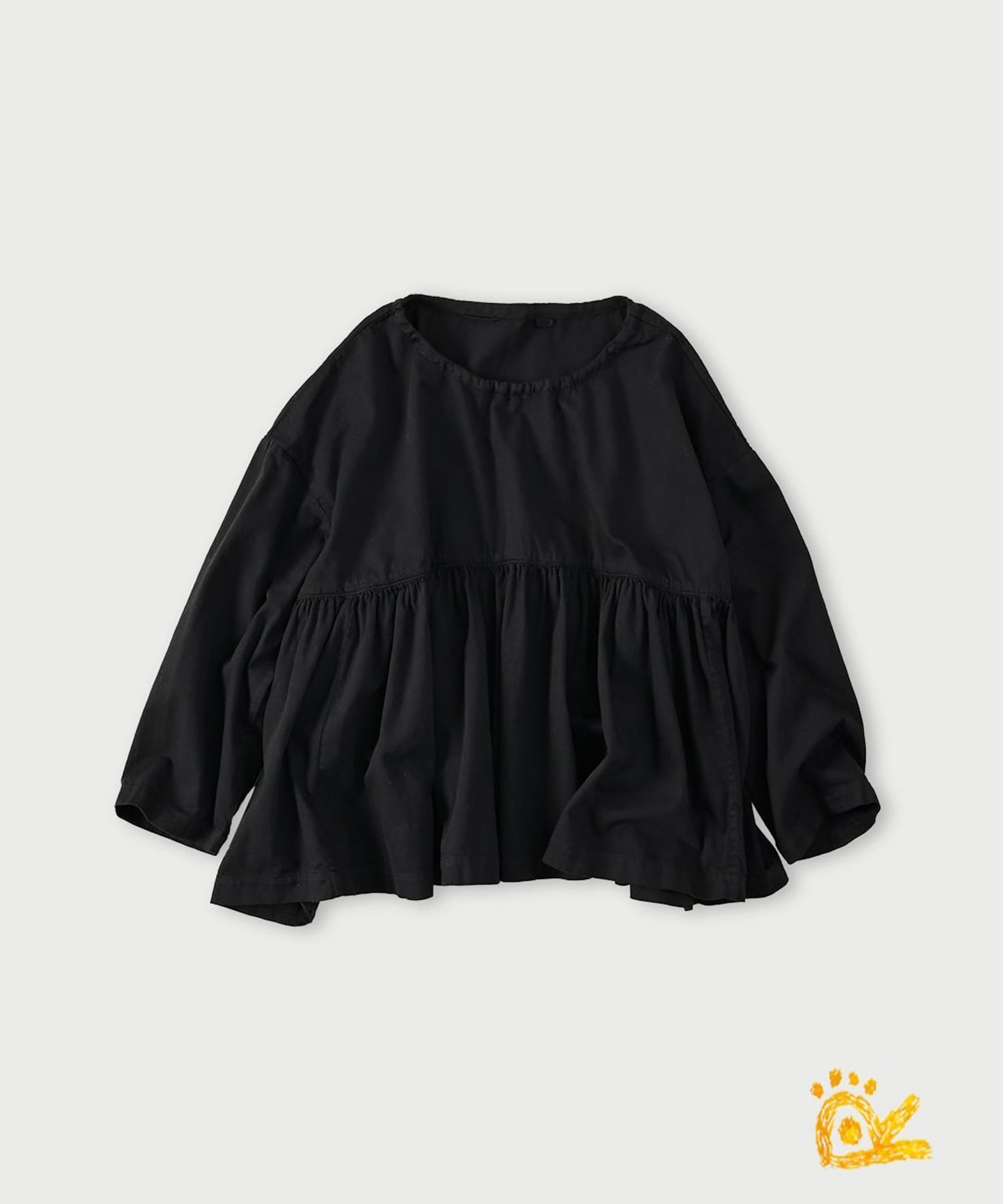 【フォーティファイブ アール/45R】のONEONE 宝物のギャザーブラウス インテリア・キッズ・メンズ・レディースファッション・服の通販 founy(ファニー) 　ファッション　Fashion　レディースファッション　Fashion for Women　トップス・カットソー　Cut & Sew Tops　シャツ・ブラウス・オフィスカジュアル　Elegant Blouses & Button-Ups　ギャザー　Gathered, Ruffled　リボン　Ribbon, Bow　モンプチチノ ネイビー|ID: prp329100004821245 ipo3291000000035038153