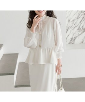 【ラブティックボンボン/La boutique BonBon】のペプラムジャンドレ 人気、トレンドファッション・服の通販 founy(ファニー) ファッション Fashion レディースファッション Fashion for Women おすすめ Recommended / Our Picks インナー Innerwear クラシカル Classical, Vintage-Inspired タートルネック Turtleneck, High Neck ノースリーブ Sleeveless, No-Sleeve パイピング Piping, Trim Design フロント Front, Front Design ペプラム Peplum, Flared Hem ポケット Pocket, Pocket Detail リブニット Rib Knit, Ribbed Knit エレガント 上品 Elegant ビジネス 仕事 通勤 Business / Work / Commuting 夏 Summer 春 Spring S/S・春夏 SS, Spring/Summer, Warm Season |ID:prp329100004821246