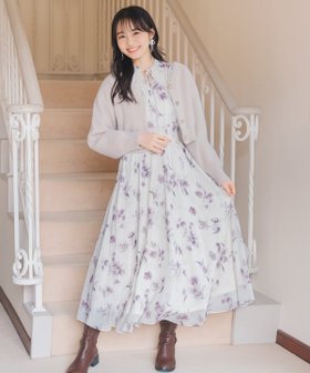 【ウィルセレクション/WILLSELECTION】のフラワープリントウエストシャーリングワンピース 人気、トレンドファッション・服の通販 founy(ファニー) ファッション Fashion レディースファッション Fashion for Women ワンピース Dresses おすすめ Recommended / Our Picks シアー Sheer, See-Through シャーリング Shirring, Ruched パターン Pattern, Design Print フラワー Flower, Floral プリント Print, Printed Pattern ロング Long, Long-Length 人気 Popular, Best Seller |ID:prp329100004821247