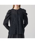 【アナイ/ANAYI】のカットジャガードパワショル ブラウス 人気、トレンドファッション・服の通販 founy(ファニー) ファッション Fashion レディースファッション Fashion for Women トップス・カットソー Cut & Sew Tops シャツ・ブラウス・オフィスカジュアル Elegant Blouses & Button-Ups インナー Innerwear カットジャガード Cut Jacquard ギャザー Gathered, Ruffled ジャケット Jacket, Outerwear スマート Smart, Elegant フォルム Silhouette, Form フロント Front, Front Design メタル Metal, Metal Parts 再入荷 Restock / Back in Stock thumbnail black|ID: prp329100004821252 ipo3291000000035038308