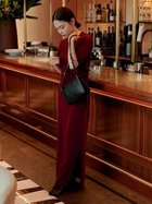 【ミースロエ/MIESROHE】の【macoto×MIESROHE】ビスチェ付きニットワンピース WINE[049]|ID: prp329100004821254 ipo3291000000035152377