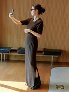 【ミースロエ/MIESROHE】の【macoto×MIESROHE】ビスチェ付きニットワンピース BRW[058]|ID: prp329100004821254 ipo3291000000035152378