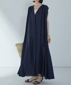 【プルミエ アロンディスモン/1er Arrondissement / MEN】のアセテートシアーリネンワンピース Navy|ID: prp329100004821255 ipo3291000000035179459