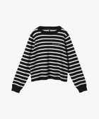 【アニエスベー ファム/agnes b. FEMME】のトラディショナル コットン ニット プルオーバー 人気、トレンドファッション・服の通販 founy(ファニー) ファッション Fashion レディースファッション Fashion for Women トップス・カットソー Cut & Sew Tops ニット Knit Tops & Sweaters カジュアルプルオーバー・ニットトップス Pullovers & Knit Tops / Casual Pullovers シンプル Simple, Minimal ボーダー Border, Stripe 今季 This Season, Current Season 無地 Plain, Solid Color thumbnail ブラック×ホワイト|ID: prp329100004821265 ipo3291000000035038573