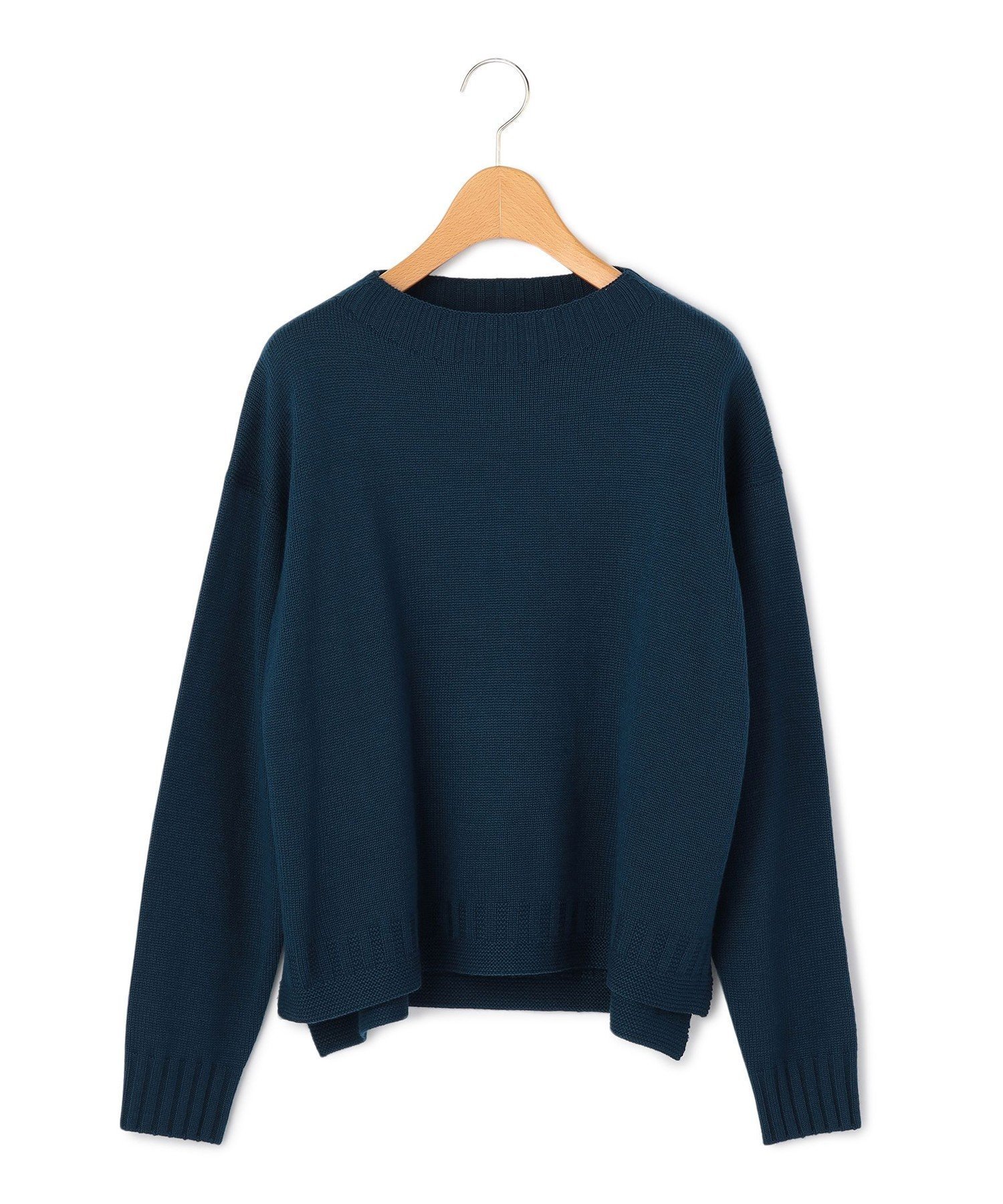 【キース/KEITH】のウールブレンドニットプルオーバー インテリア・キッズ・メンズ・レディースファッション・服の通販 founy(ファニー) 　ファッション　Fashion　レディースファッション　Fashion for Women　トップス・カットソー　Cut & Sew Tops　ニット　Knit Tops & Sweaters　カジュアルプルオーバー・ニットトップス　Pullovers & Knit Tops / Casual Pullovers　ショルダー　Shoulder, Shoulder Strap　ドロップ　Drop Shoulder, Dropped Style　リラックス　Relax, Relaxed Fit　長袖　Long Sleeve, Full Sleeve　ネイビー|ID: prp329100004821267 ipo3291000000035038581