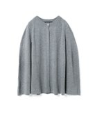 【マーコート/MARcourt】のmizuiro ind ハイゲージケープチュニックカーディガン 人気、トレンドファッション・服の通販 founy(ファニー) ファッション Fashion レディースファッション Fashion for Women トップス・カットソー Cut & Sew Tops カーディガン・羽織り Layered Style Cardigans チュニック Tunic, Long Top フロント Front, Front Design ポケット Pocket, Pocket Detail ポンチョ Poncho, Cape Style エレガント 上品 Elegant 人気 Popular, Best Seller thumbnail グレー|ID: prp329100004821282 ipo3291000000035038892